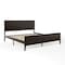 Martha Stewart Corbin King Size Solid Wood Platform Bed w/Wooden Headboard and Footboard, Dark Brown MG-090026-K-DKBRN-MS - alternate 7